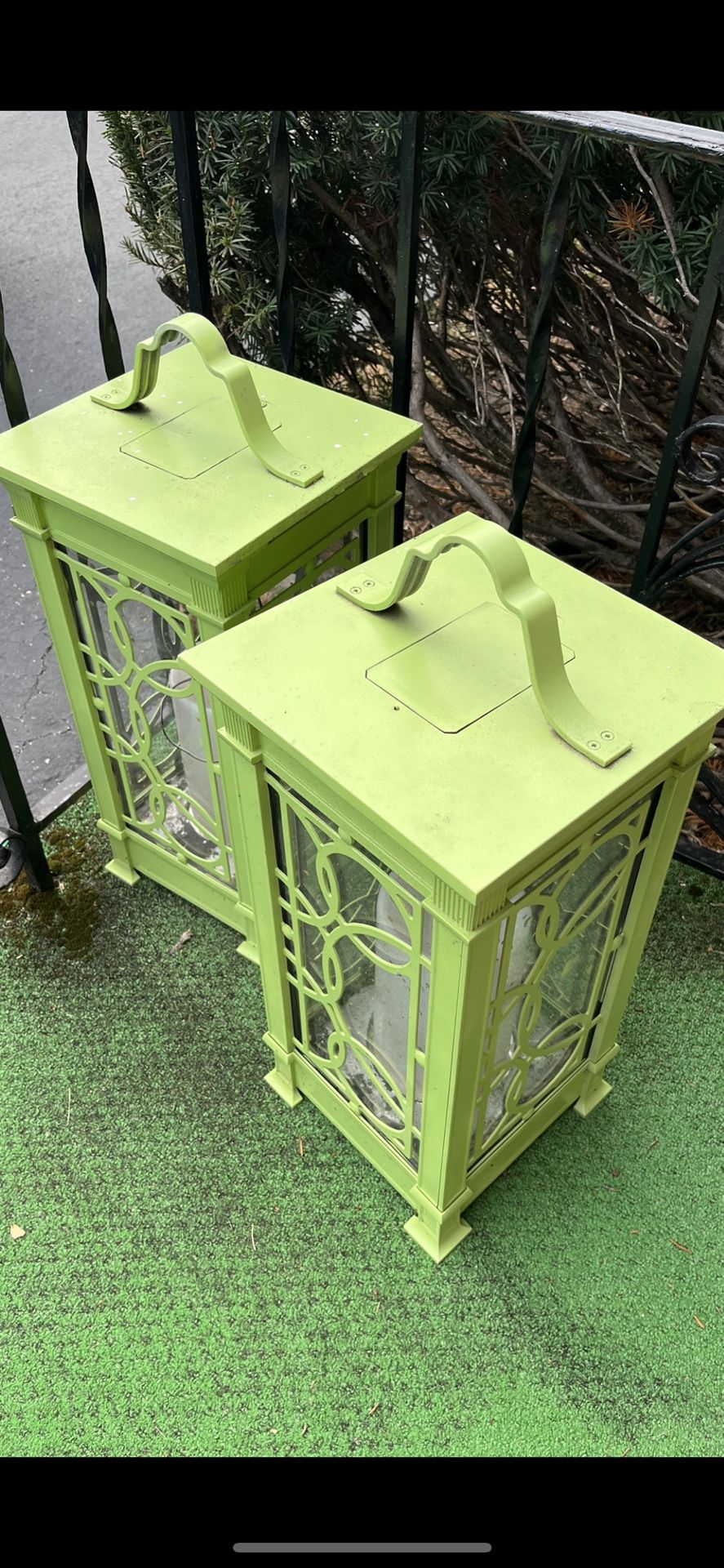 Two Green Lanterns, Candles Not Included