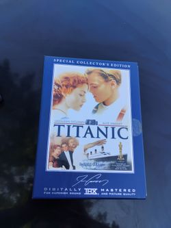 Titanic DVD 3 Disc Special Collector's Edition Leonardo DiCaprio Kate Winslet