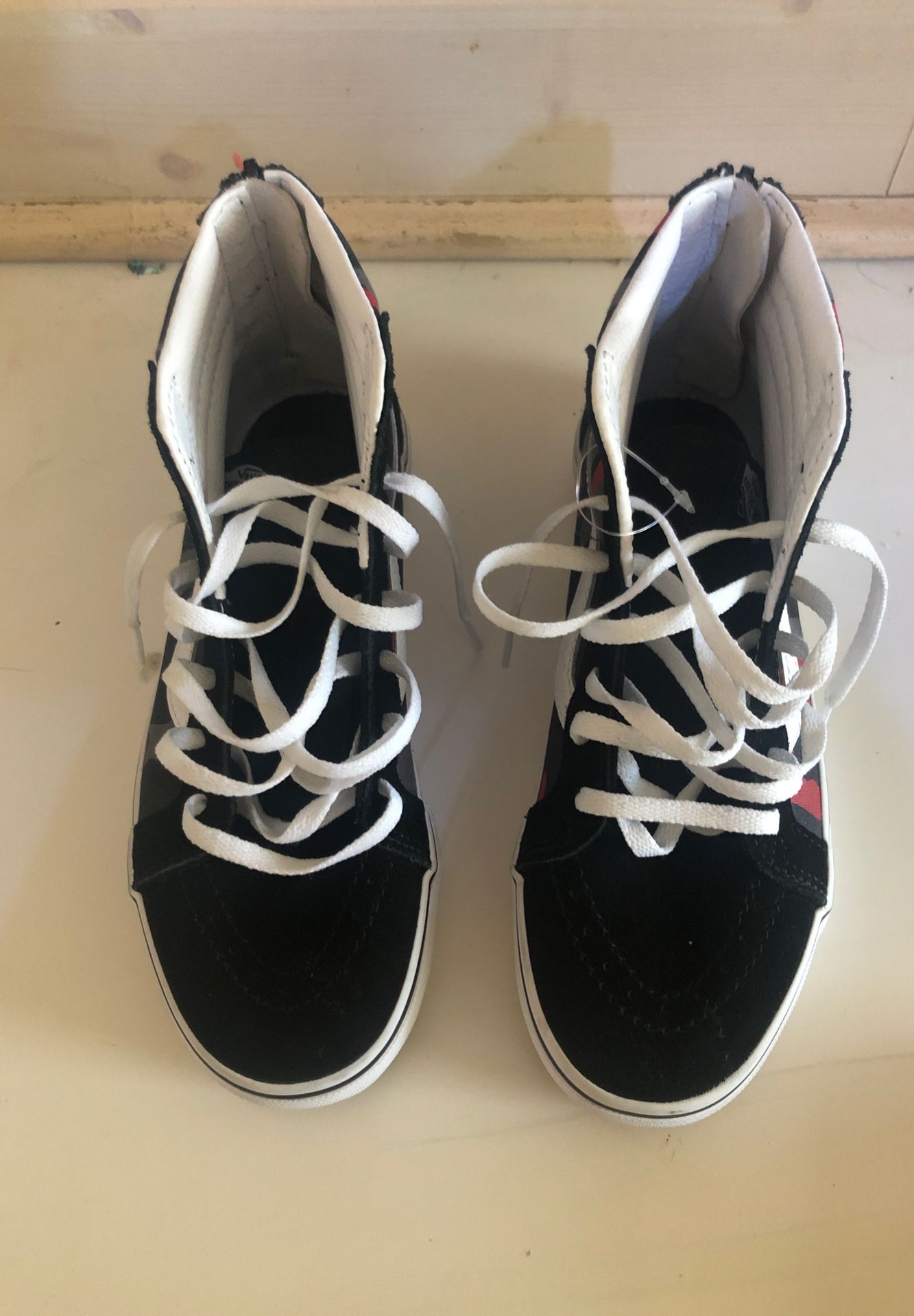 Vans size 4 us kids.