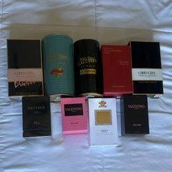 Men’s cologne and Women’s perfume 