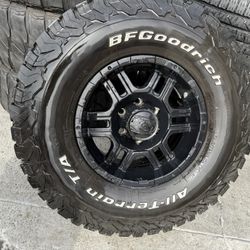 16” 4 wheels & LT285/75R16  BFG K02