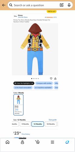 Toy Story Onesie