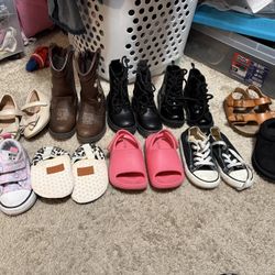 Size 6c And 7c Shoes/ Boots