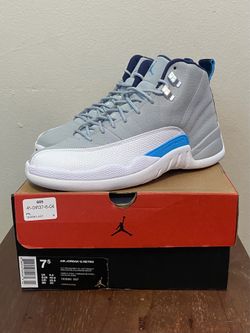 Jordan 12 University Blue Size 7.5
