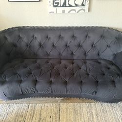 Couch And Two Bar Stools 