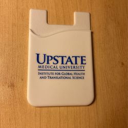 Wallet Pocket Phone Cling - Upstate - White