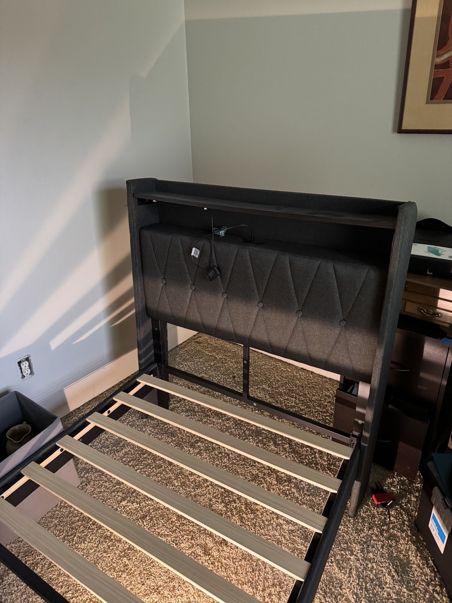 Mostly free furniture, Elliptical Machine, King Bedframe