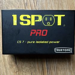 Truetone CS7 Pedal Power Supply