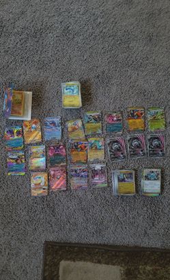 Pokemon full art holo cards set