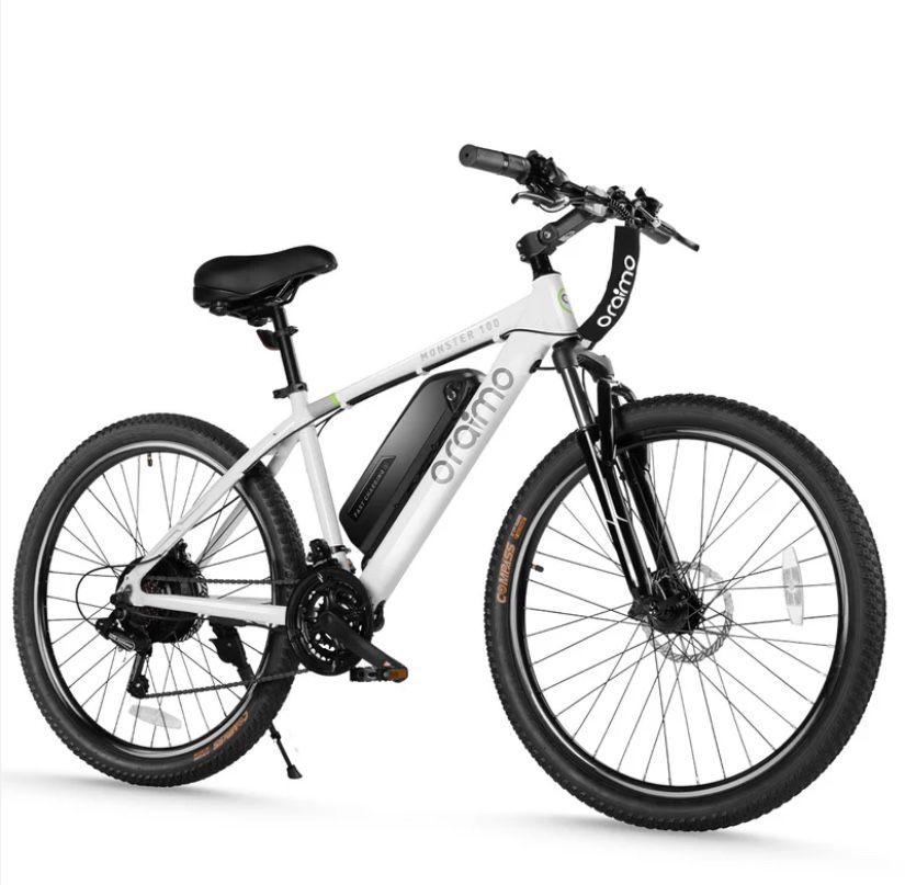 Mountain Oraimo Electric Bike Monster 100 White