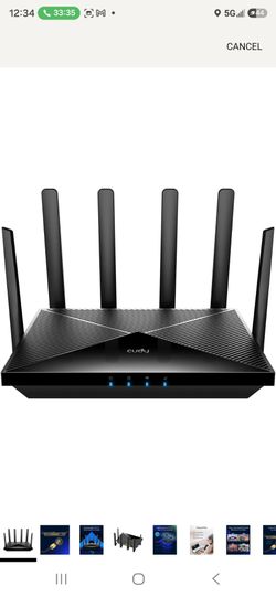 Cudy 4G LTE Cat 12 AC1200 Wi-Fi 4 Router, Dual Nano SIM Slots, LT12
Product Images and Videos (AI Generated Alt Text)