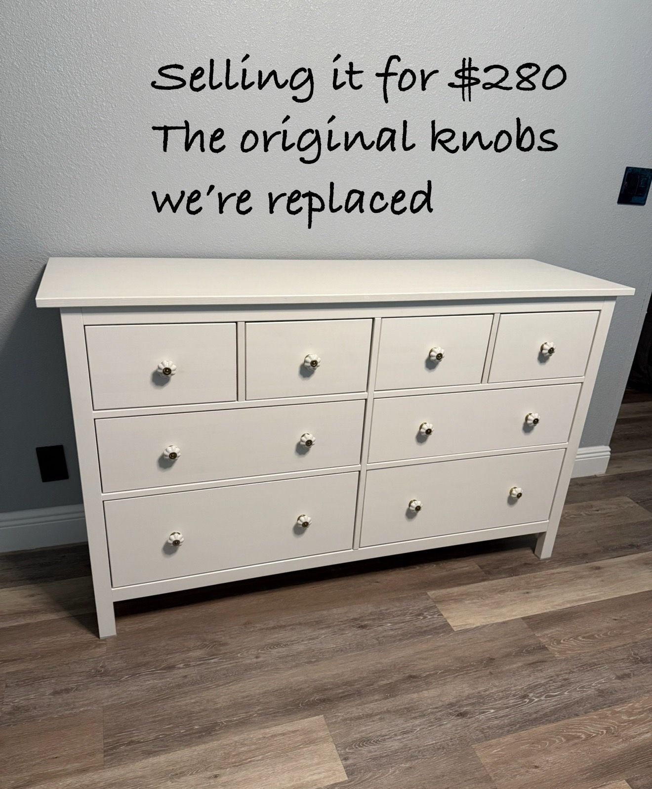 Dresser + Queen Bed