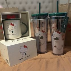 Hello Kitty X Starbucks - NEW! 