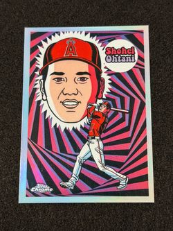 Topps 2023 Chrome Shohei Ohtani Angels Ultraviolet All-Stars #UV-1 Baseball Card