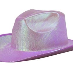 Holographic Pink Cowboy Hat Barbie