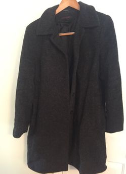 Anne Klein Heather Gray Light Weight Winter Coat