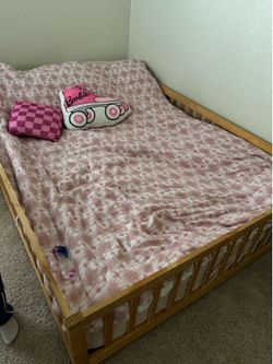 Montessori full size Floor bed with Mattress