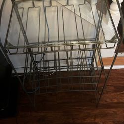 Metal Wine And Drink Holder 