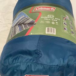 Coleman 40 Degree Tall Sleeping Bag 