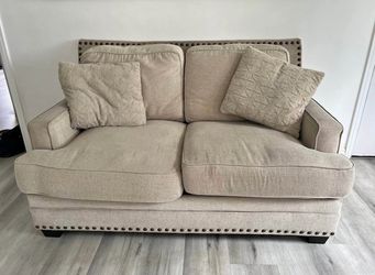 Couch, Loveseat, Beige