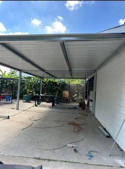 Carports, patio covers, pérgolas ,porches