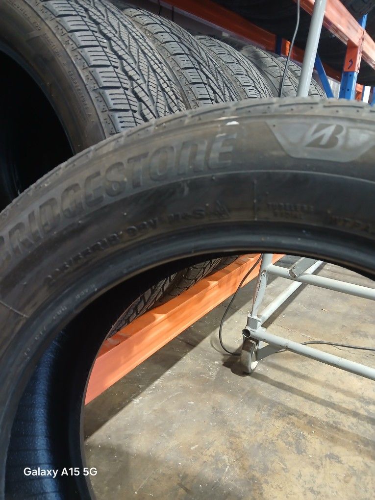 225/55/18 Used Bridgstone Tires