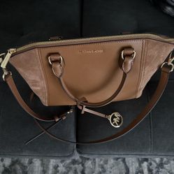 Tan Michael Kors purse