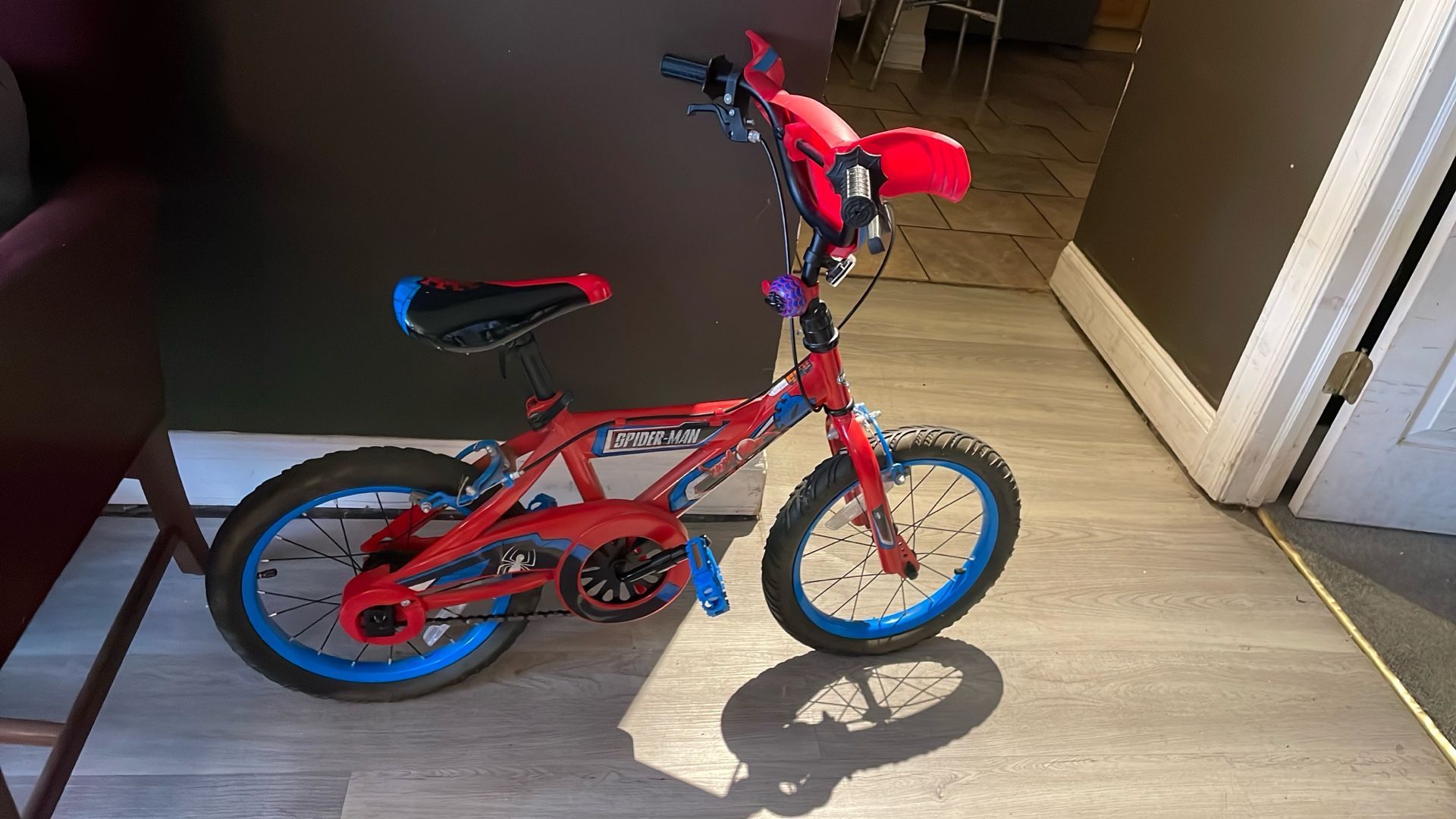 Brand new Spider-Man bike for kids