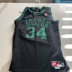 Vintage Boston Celtics Paul Pierce Black Nike Jersey Large