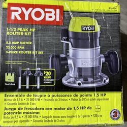 Router Riobi1-1/2 Peach Hp Router Kit