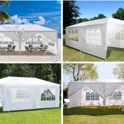 10x20 Canopy Tent Sidewalls Included 