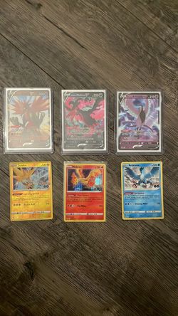 Pokémon TCG Legendary Birds 6-Card Lot