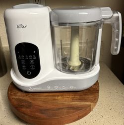 BEAR Baby Food Maker | One Step Baby Food Processor Steamer Puree Blender