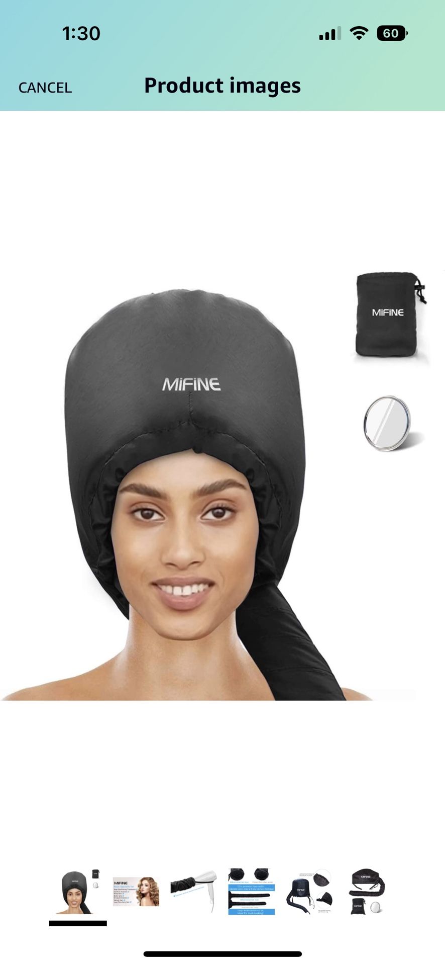 Hair Drying Cap