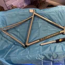 Litespeed titanium TACHYON 57cm 700c Frameset & Kestrel EMS Pro OS Fork