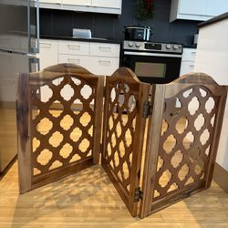 Pet Gate  - Solid Wood