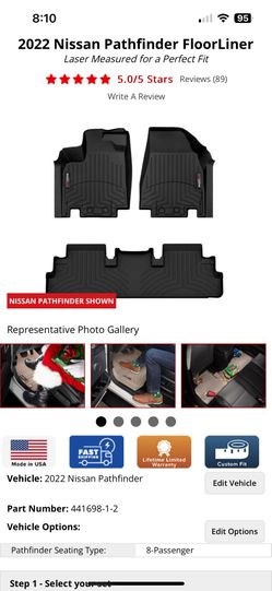 Weathertech Floor Liner