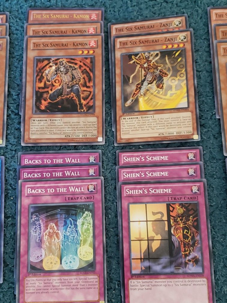 Yugioh Six Samurai Deck Core 64 Cards for Sale in Winfield, IL - OfferUp