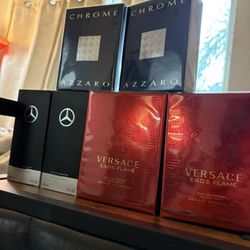 Versace Eros Flame/ Chrome Azzaro/ Mercedes-Benz 