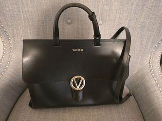 Valentino Black Leather Handbag