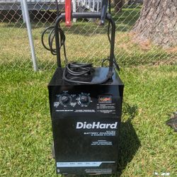 Die hard 6 volt and 12 volt battery charger and engine starter. An excellent condition. Have two and need the room in my garage so this one and other 