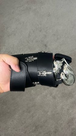 Chrome Heart Belt w/ Daggers & Tongue Buckle