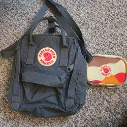 Fjällräven Kånken Mini backpack + Kånken zip wallet