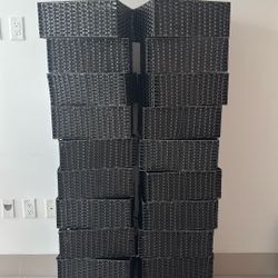 20 Woven Storage Bins (Container Store) 