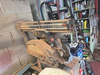 Sears Craftsman Radial Alarm Saw 12 In