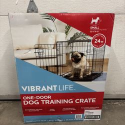 New Small One-Door Dog Training Crate