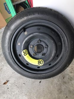 Spare rim and tire !