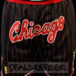  Bulls Nba Pinstripe Shorts