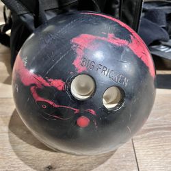Bowling Ball With Bag