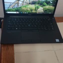 Dell Latitude 7480 Intel i7 2.60 Ghz 256 SSD  8Gig Ram Webcam Backlite Keyboard Touchscreen 